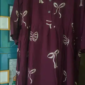 Dress Chibi Daster Lengan 3/4 Busui Kancing Bahan Rayon bisa untuk ibu Hamil Menyusui daster  rumahan Bumil hits