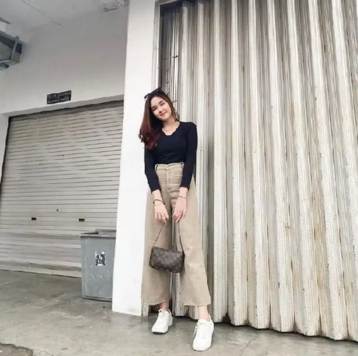 HIGH WAIST KULOT JEANS WANITA PREMIUM MOZZA KULOT JEANS WANITA/KULOT JEANS WANITA BAWAHAN HIGH WAIST
