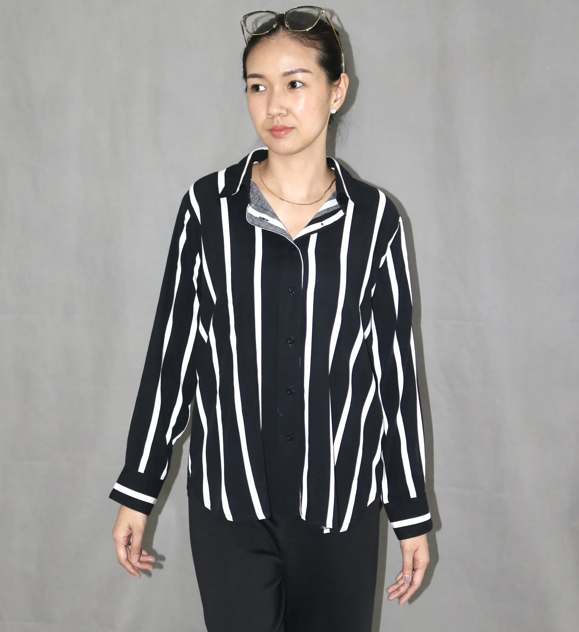 Lilium Ait - Richa & Ocha Shirt - Kemeja Katun Rayon Premium