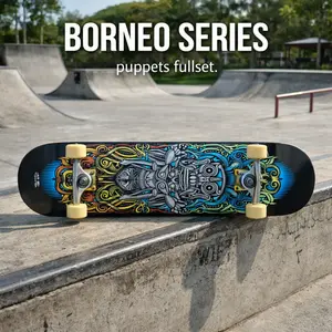 Puppets skateboard Borneo series complete