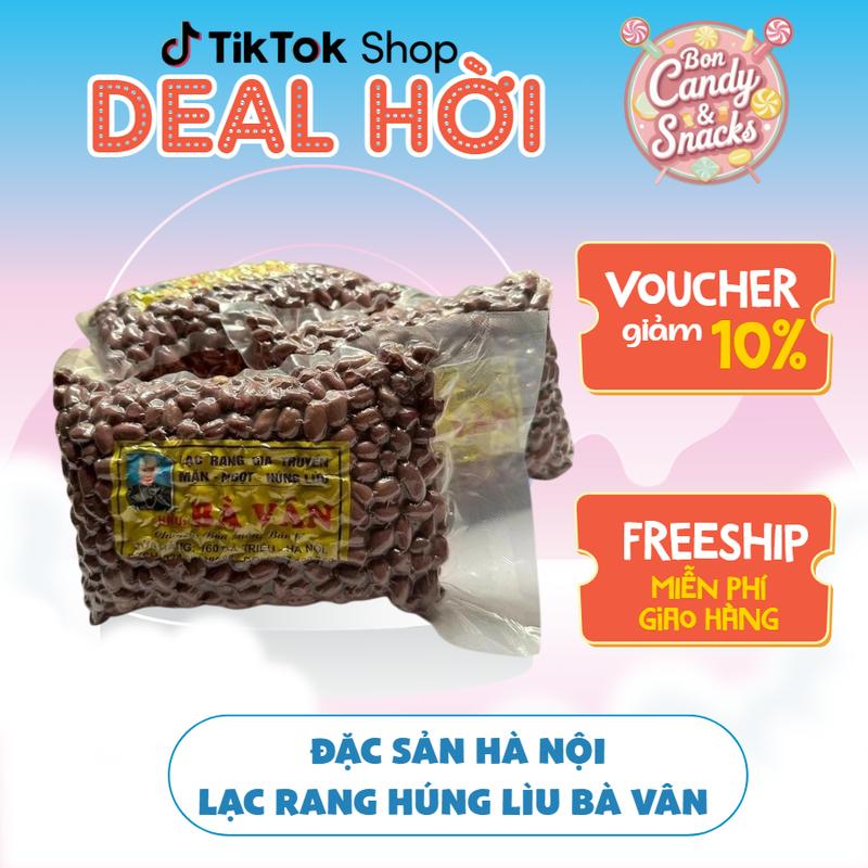  Lạc Rang Húng Lìu Bà Vân Đặc Sản Hà Nội – Hương Vị Giòn Rụm Thơm Ngon Đậm Đà – Gói 500g Hạt Đậu Phộng Chất Lượng Cao 