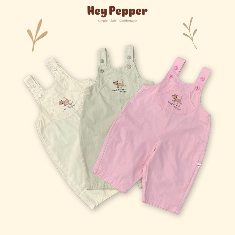 (Chuẩn Size) Y01-Quần Yếm Kaki Dài Mềm Mại Thoải Mái In Hình Con Vật Đáng Yêu Cho Bé Trai Bé Gái