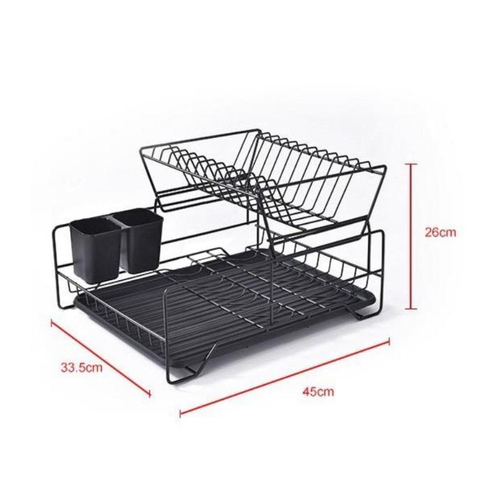 Product Introduction of 🇸🇬 Nordic Kitchen Drying Dish rack / Minimalist Organizer  Furniture / BTO / HOME/ REVAMP Metal Steel 12