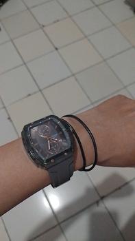 Product Review of JAM TANGAN WANITA TIERRA TR-2202 FASHION ORI TANGGAL AKTIF TALI RUBBER from s**a c**a 0