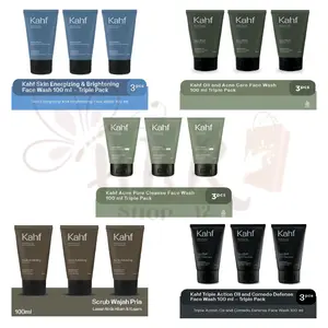 (3pcs) Face Wash 100ml - Sabun Pembersih Wajah Pria Membersihkan Muka Facial Berminyak Exfoliating Scrub Coffee (3pcs) Face Wash 100ml - Sabun Pembersih Wajah Pria Membersihkan Muka Facial Berminyak Exfoliating Scrub Coffee