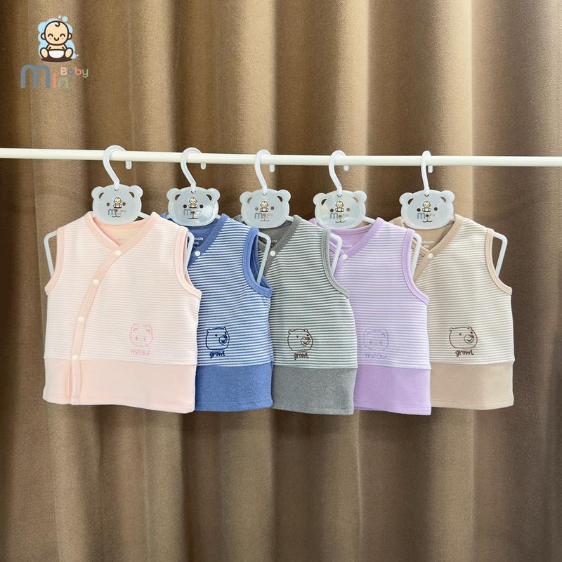  Áo Gile Nỉ Bông Cho Bé Mặc Siêu Nhẹ Hình In Hoạt Tiết Đáng Yêu - Hàng Chính Hãng AMI0461 