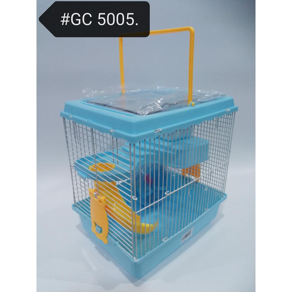 (1xPcs) Hamster Cage GC5005 Set [Random Color] Sangkar