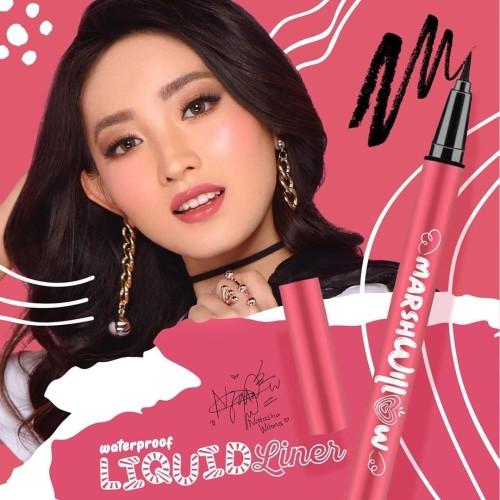 Marshwillow Black Forest Liquid Eyeliner by Natasha Wilona 1