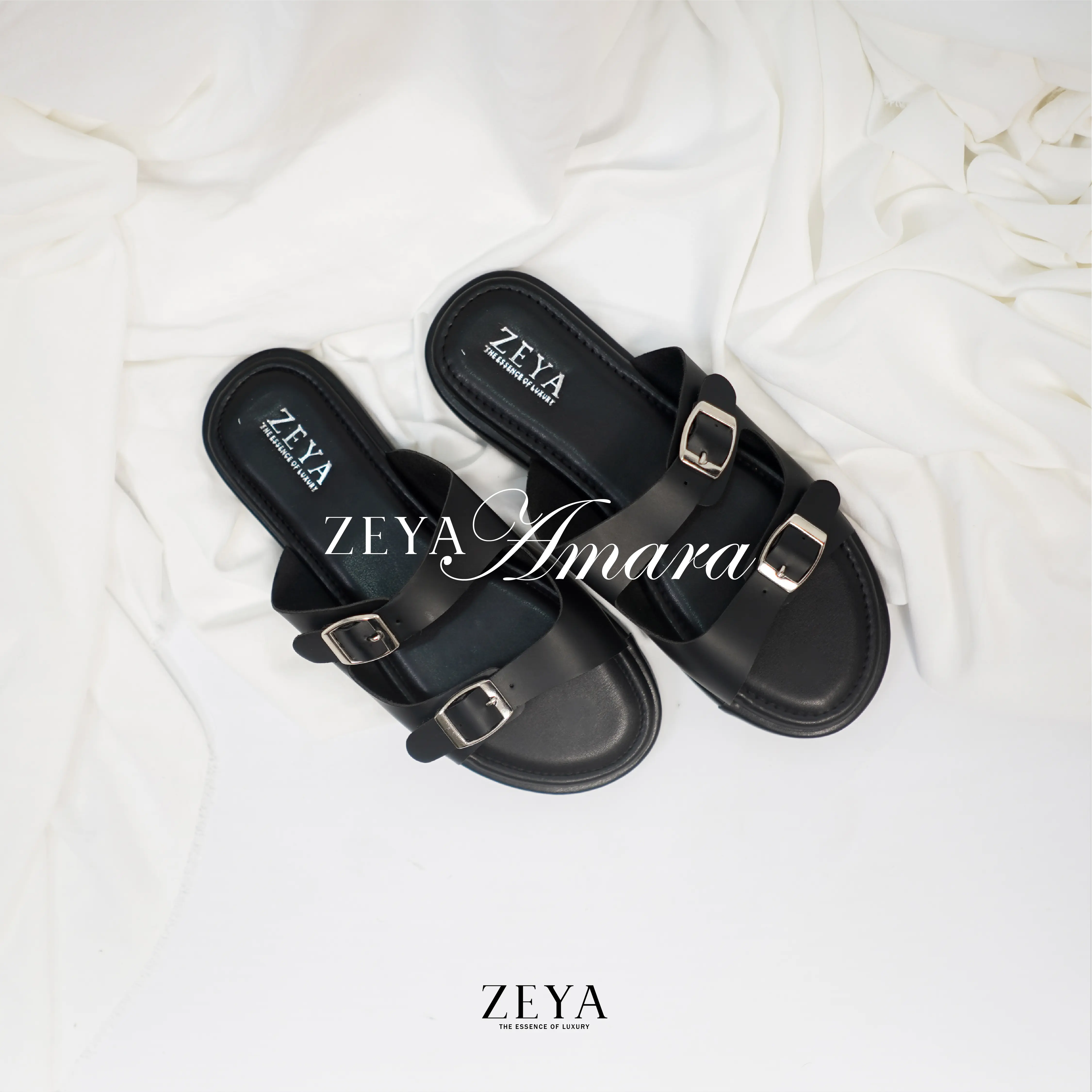 ZEYA Amara | Flat Sandal Wanita Sandal Teplek Sandal Santai Empuk