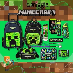 SMIGGLE SET LARGE BACKPACK MINECRAFT