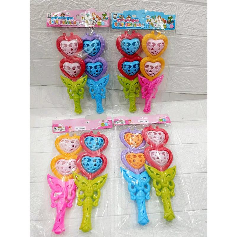 Mainan Pegangan Kerincingan Bayi Karakter Set isi 2 Toys 1