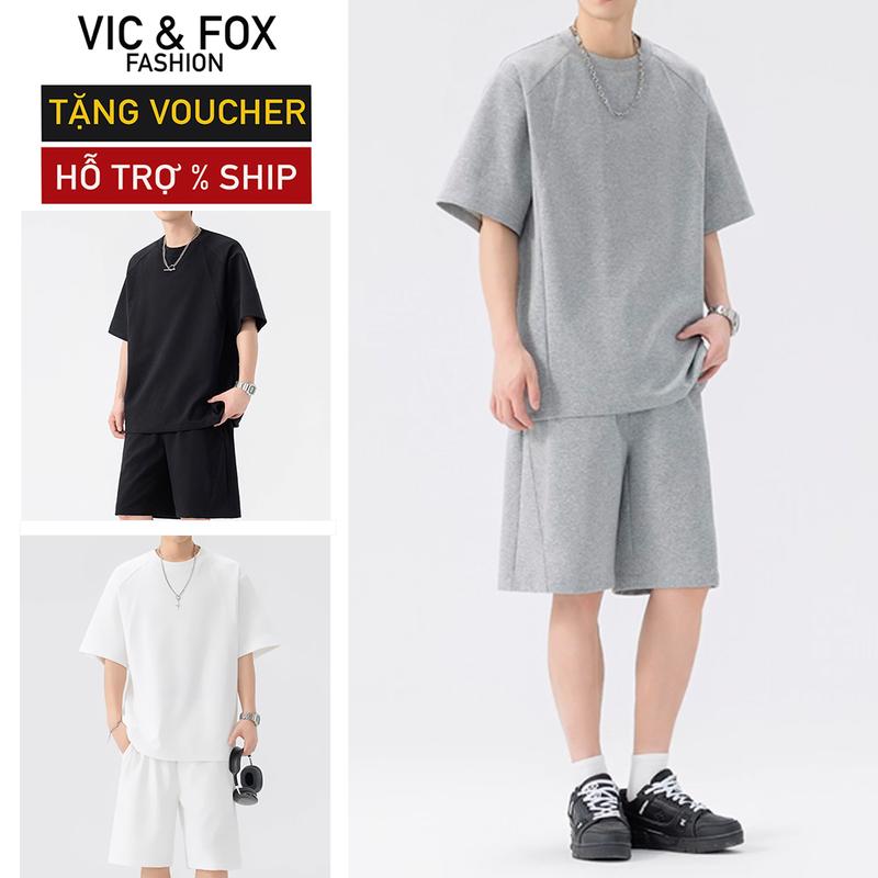 Bộ Thể Thao Nam Nữ Fox | Đồ Bộ Nam Big Size 115kg | Bộ Quần Áo Thể Thao Nam Nữ Chất Cotton Hàn Cao Cấp siêu thoáng mát phù hợp để tập gym, đi bộ, bộ đồ ngủ. Mã N3 Sport Chạy Bộ Tập Thể Dục Top