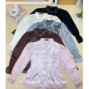 [ Exsclusive ] Levira Raya series Silk mix Tille Chantly by Nayla fashion