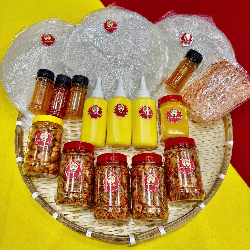   HỎA TỐC  Combo ĐÓN XUÂN Bánh Tráng Phơi Sương KemKem Food Muối Tép Hành Phi Muối Beo Tóp Mỡ Sốt Tắc Ớt Rim  FREESHIP  Ăn Vặt 