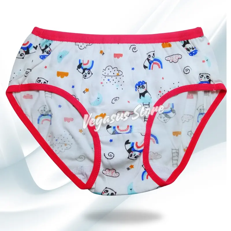 6Pcs CD Golden Nick 069B Celana Dalam Anak PEREMPUAN-ANAK Wanita MOTIF Karakter Kartun-Pakaian Dalam Anak Wanita Fashion cuci dengan air dingin xxl 3