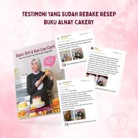 Gambar Alnay Cakery Buku Resep Basic Roti & Kue Low Carb by Bu Ika dari Alnay Cakery Kota Administrasi Jakarta Selatan 2 Tokopedia