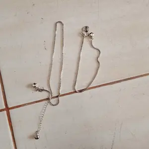 Gelang Tangan italy Silver Titanium Dewasa Anti Karat