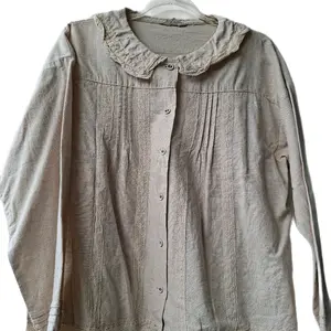 kemeja atasan wanita katun premium Linen