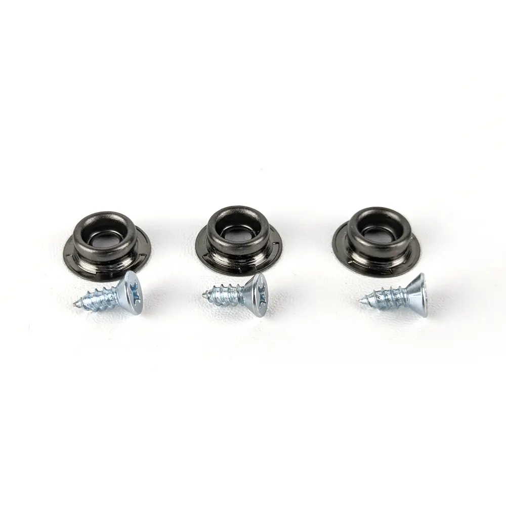Kancing Benik Snap Button CD Baut Skrup Helm Bogo Retro Untuk Kaca Pet Aksesoris Helm