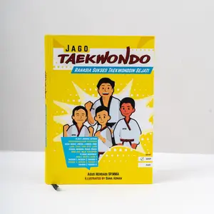 BEST SELLER! BUKU JAGO TAEKWONDO DAN POSTER