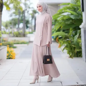 Inara One Set Knit - Setelan Wanita Kekinian - Set Baju dan Rok Mermaid Panjang by altaj Atasan Melar