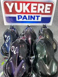 cat hitam lembayung pu/cat hitam lembayung biru/merah/hijau/kuning/violet/cat lembayung hitam pu 500ml