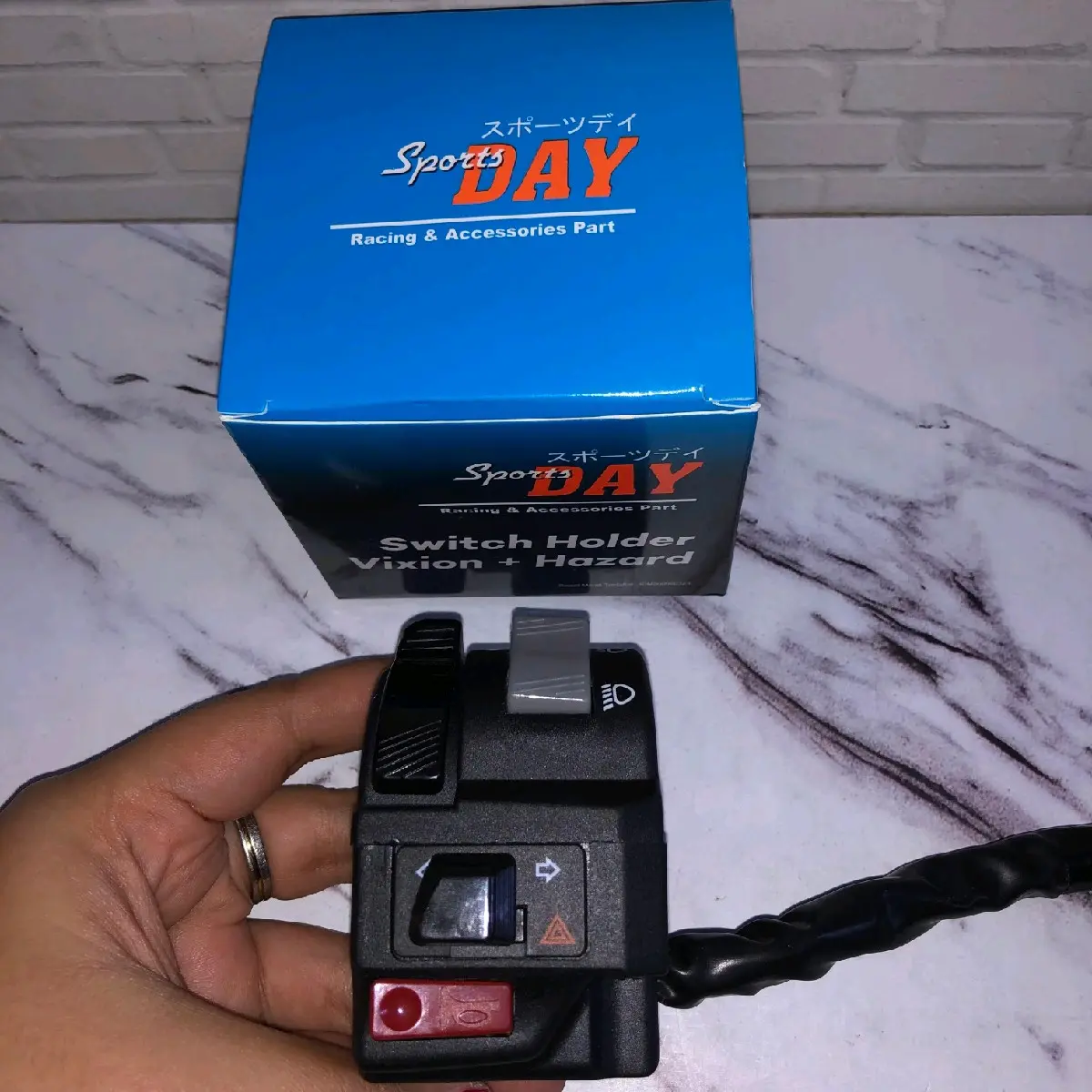 SAKLAR BILLED SAKLAR PROJIE BILED DAY HAZARD KHUSUS PEMAKAIAN BILLED NEW VARIO, PCX, ADV, BEAT STREET OLD, NEW CB 150 R LED, SONIC, SATRIA FU BARONG