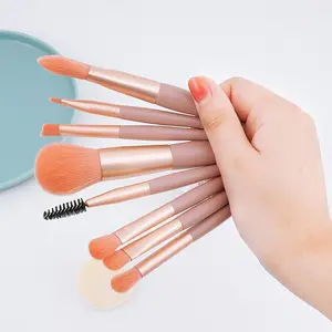 MAKE UP BRUSH ISI 8 PCS, SET KUAS MAKEUP [4 WARNA]