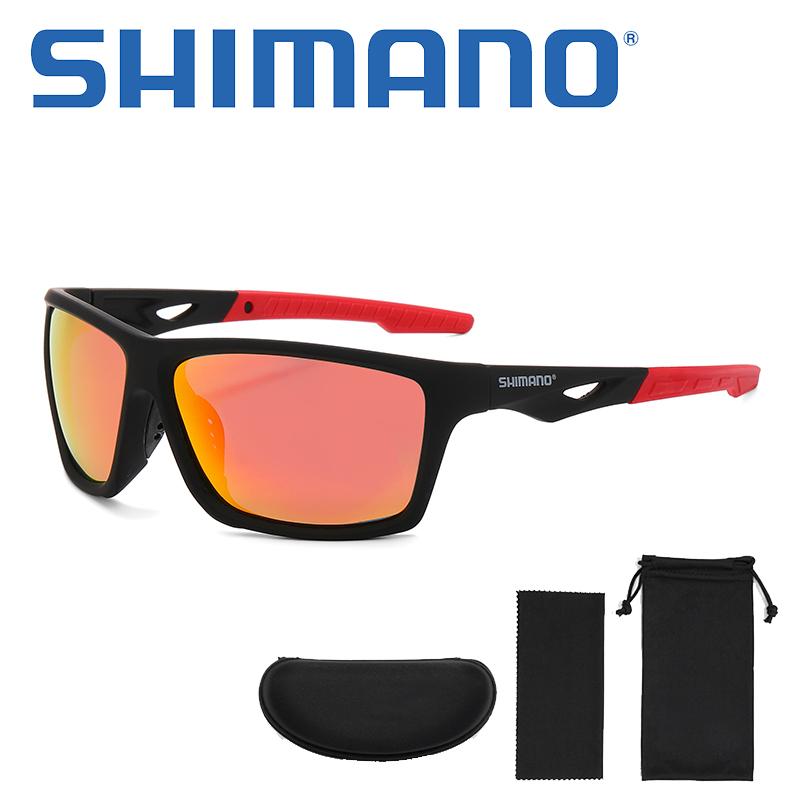 Product Introduction of Shimano Kính râm Thể Thao Nam, Bộ Sưu Tập Phân Cực, Bảo Vệ UV400 Kính râm Nam Polarised Lens Orange 8