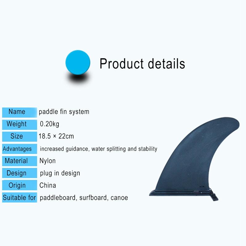 Product Introduction of Surfwater Plug-in Fin Splitter SUP Surfboard Accessory Stand Up Paddle Board Surfboard Central Fin Side Splitter Socket 15