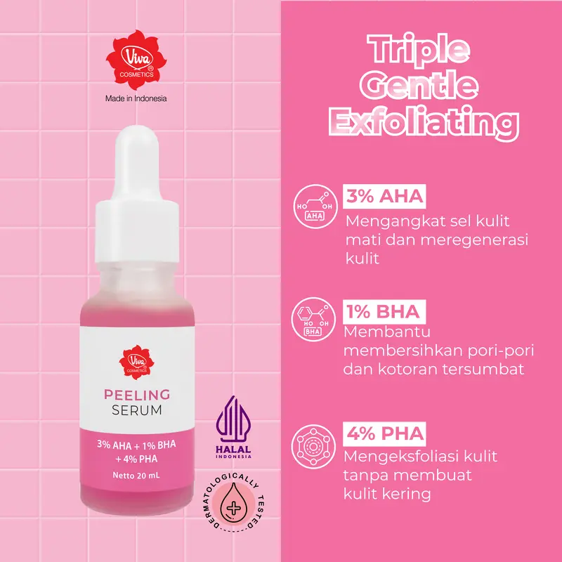 VIVA PEELING SERUM With Triple Gentle Exfoliation - 20 ml 1