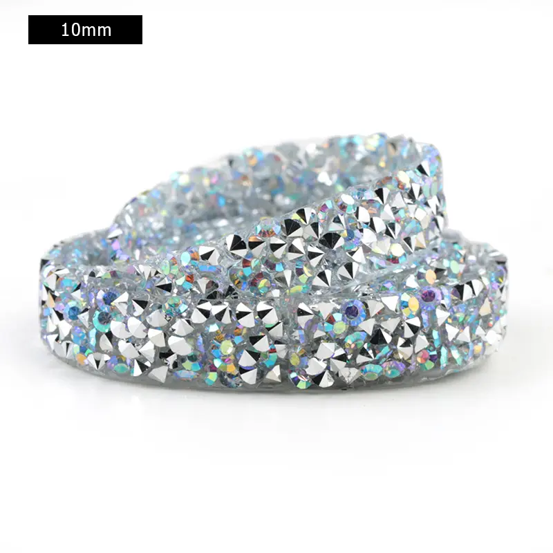 Viền May, Hoa Văn Pha Lê, Kim Cương Giả Cố Định Nóng, Ruy Băng, Sắt Trên Appliques, Dành Cho Váy, Bán Trong 1 Sân 6