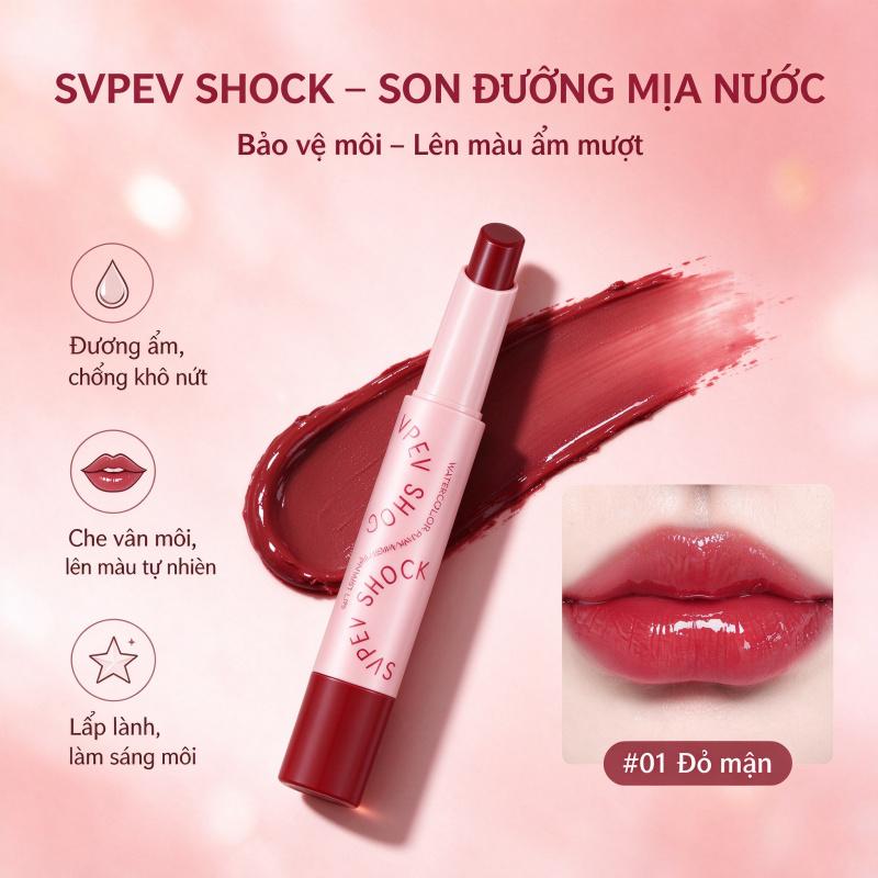 Son kem lì giữ màu lâu trôi – Không dính cốc tôn da, phù hợp cho nữ công sở đi làm hàng ngày, trang điểm tự nhiên dễ phối đồ. Bơ