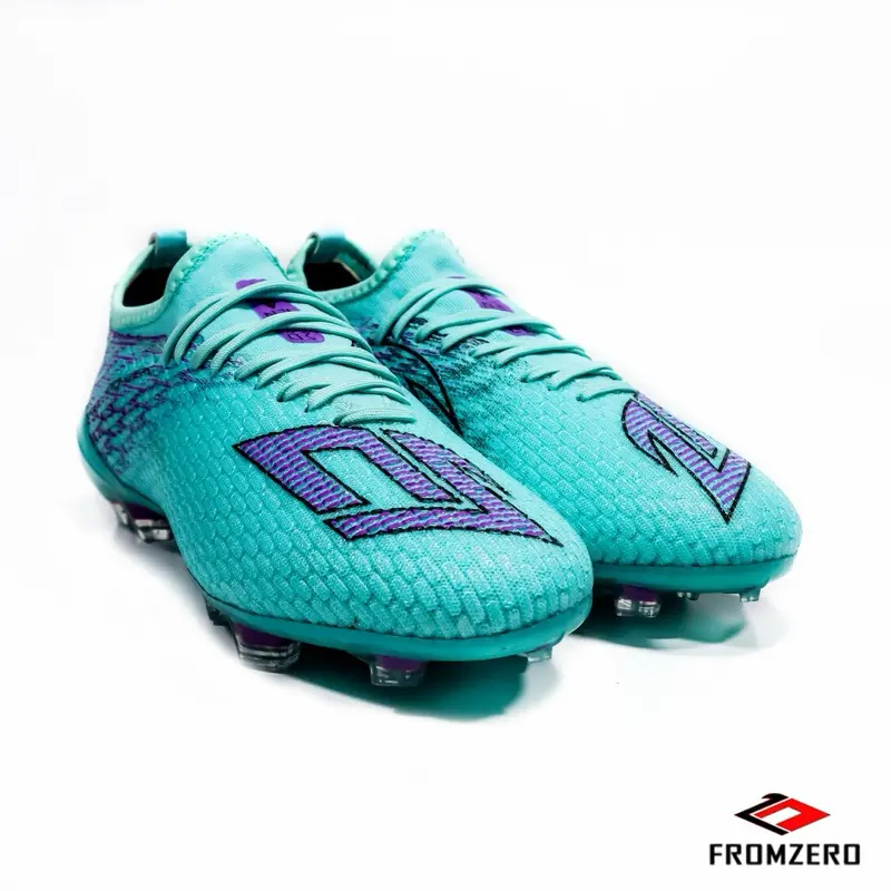 Fromzero - Sepatu Sepak Bola Starkia Dakkar Semi Booth IN Cyan Violet 4