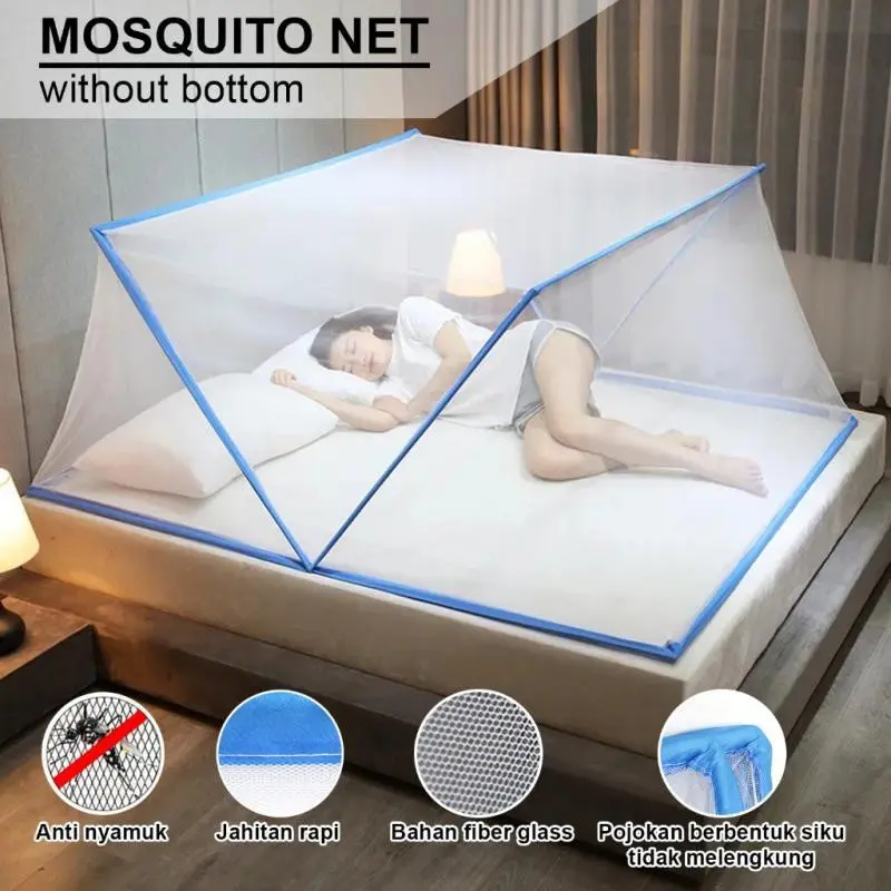 Kelambu kotak Tidur Dewasa Anti Nyamuk Kelambu Lipat Tidur Portable Kelambu Kotak 1