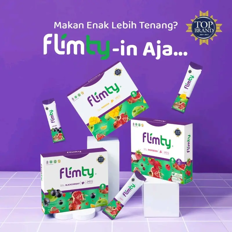 Flimty Fiber Original 1 Box 16 Sachet 0