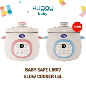Baby Safe LB017 Digital Slow Cooker 1.5L | Alat Memasak MPASI