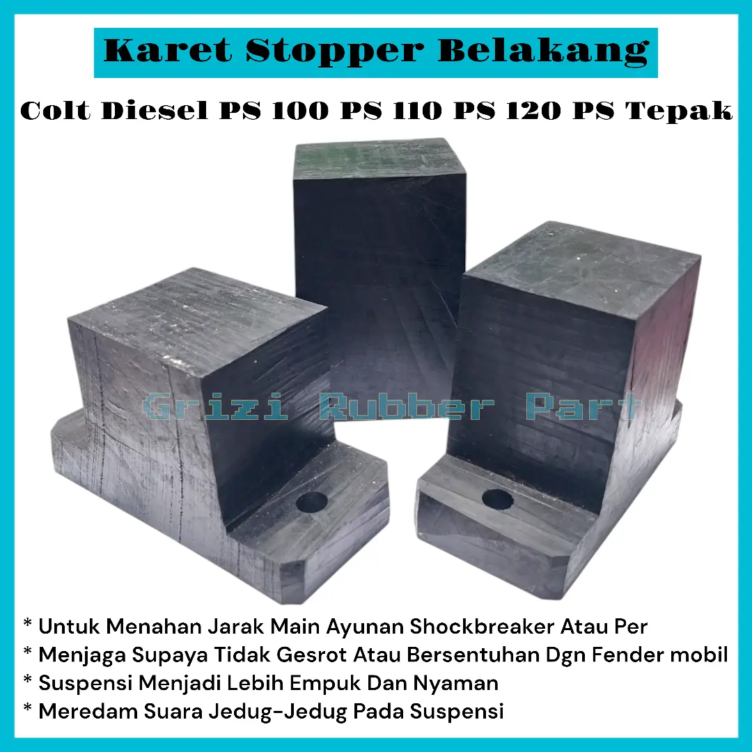 Karet Stopper Belakang Colt Diesel PS 100 PS 110 PS 120 PS Tepak Karet Ban Harga 1Pcs Mobil Shock Motorcycle