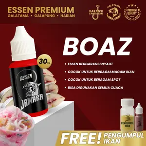 Essen Jawara-Boaz | Umpan Pancing Ikan Mas | Lele | Nila | Jawara Essence