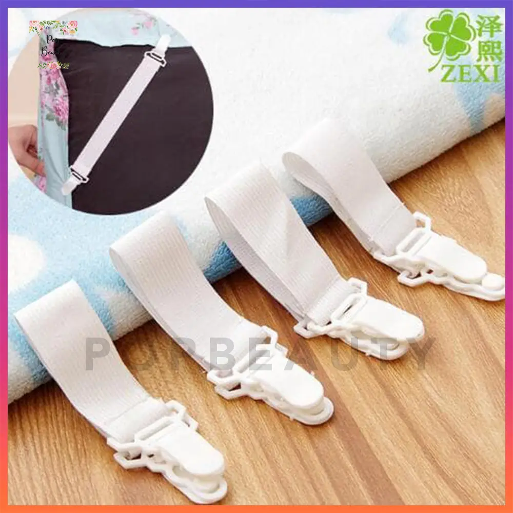 Penjepit Sudut Sprei / Karet Pengait Sprei (1 set isi 4 pcs)