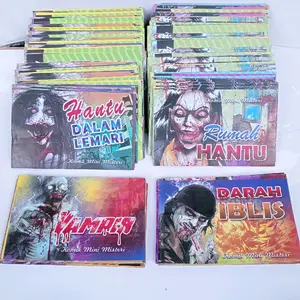 ISI 50 PCS BUKU CERITA  KOMIK MISTERI