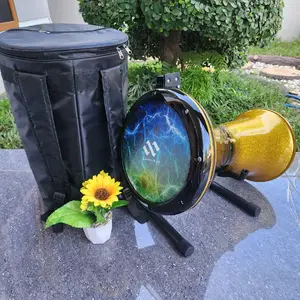 Darbuka Sombati gliter size 9 inch, mika GMP, berat 4 kilo lebih, gratis kunci L