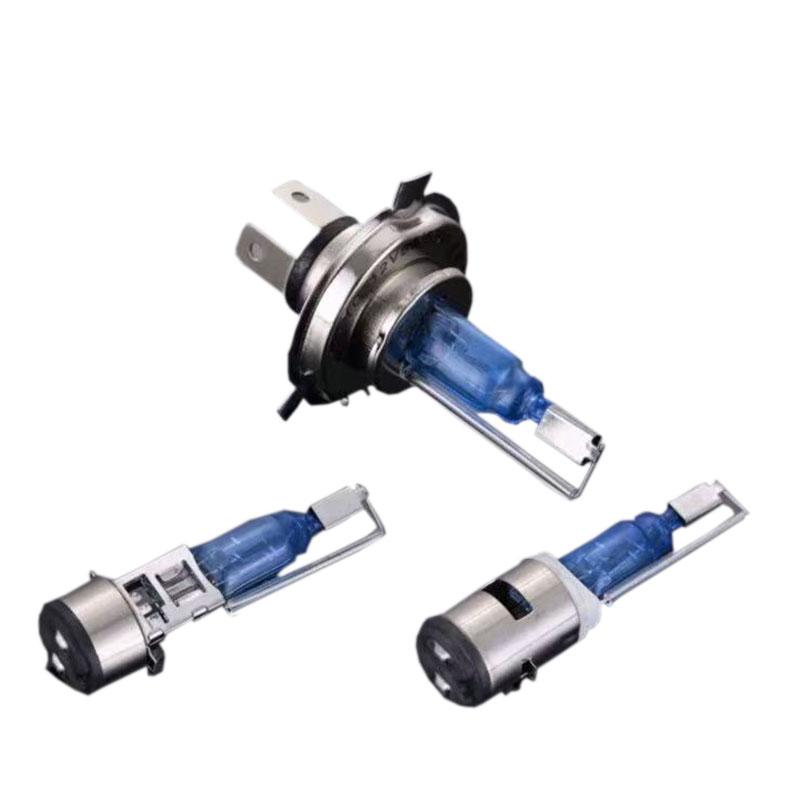 Product Introduction of Motorcycle large light bulb super bright electric ghost fire scooter 35w high and low beam dual claw large light bulb 5