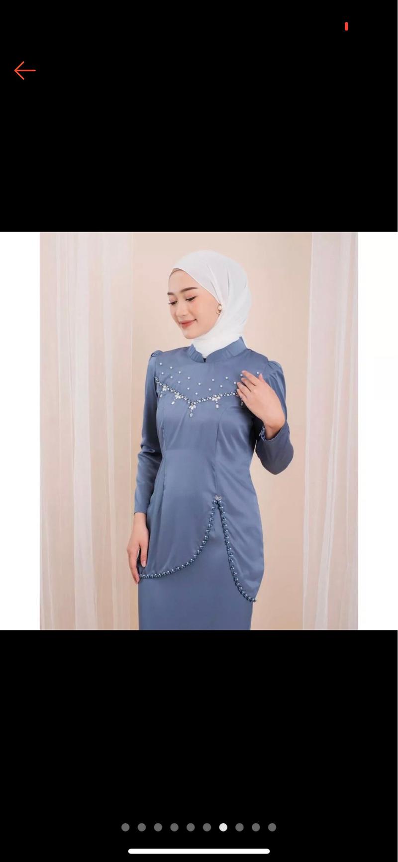 Product Introduction of Kurung Melayu Wanita set atasan dan bawahan 4