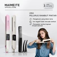 Gambar MAIMEITE Pelurus Rambut Keriting (2 in 1) Pemanasan 20 detik Pelindung Rambut Pengeriting Rambut Alat Pengeriting Rambut Otomatis - white dari MAIMEITE Store Kota Administrasi Jakarta Utara 1 Tokopedia