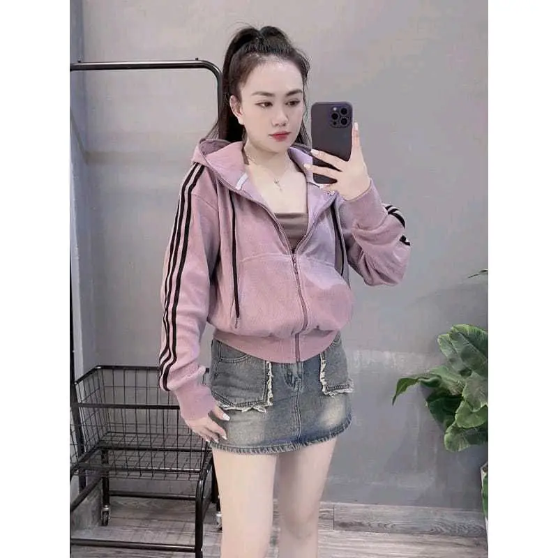 JAKET WANITA !! PUELL JIPP HOODIE WANITA KOREAN STYLE TERBARU WANITA OUTFIT Nyaman 7