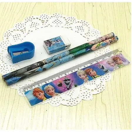SET ALAT TULIS SEKOLAH 5 in 1 KARAKTER LUCU / MINI STATIONERY 2