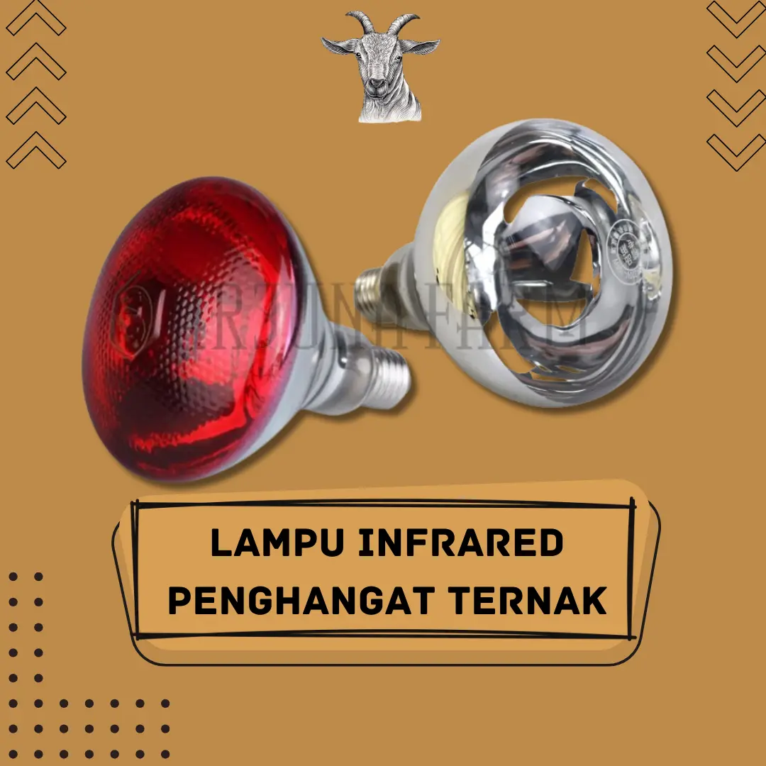 Lampu Penghangat Hewan Peliharaan untuk Anak Ayam Kambing Sapi Babi