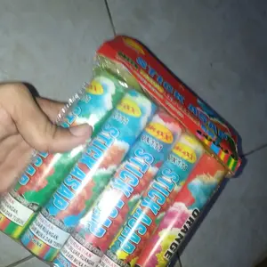 Pipa Asap 1pack Isi 5pcs Warna Warni - Set Pesta