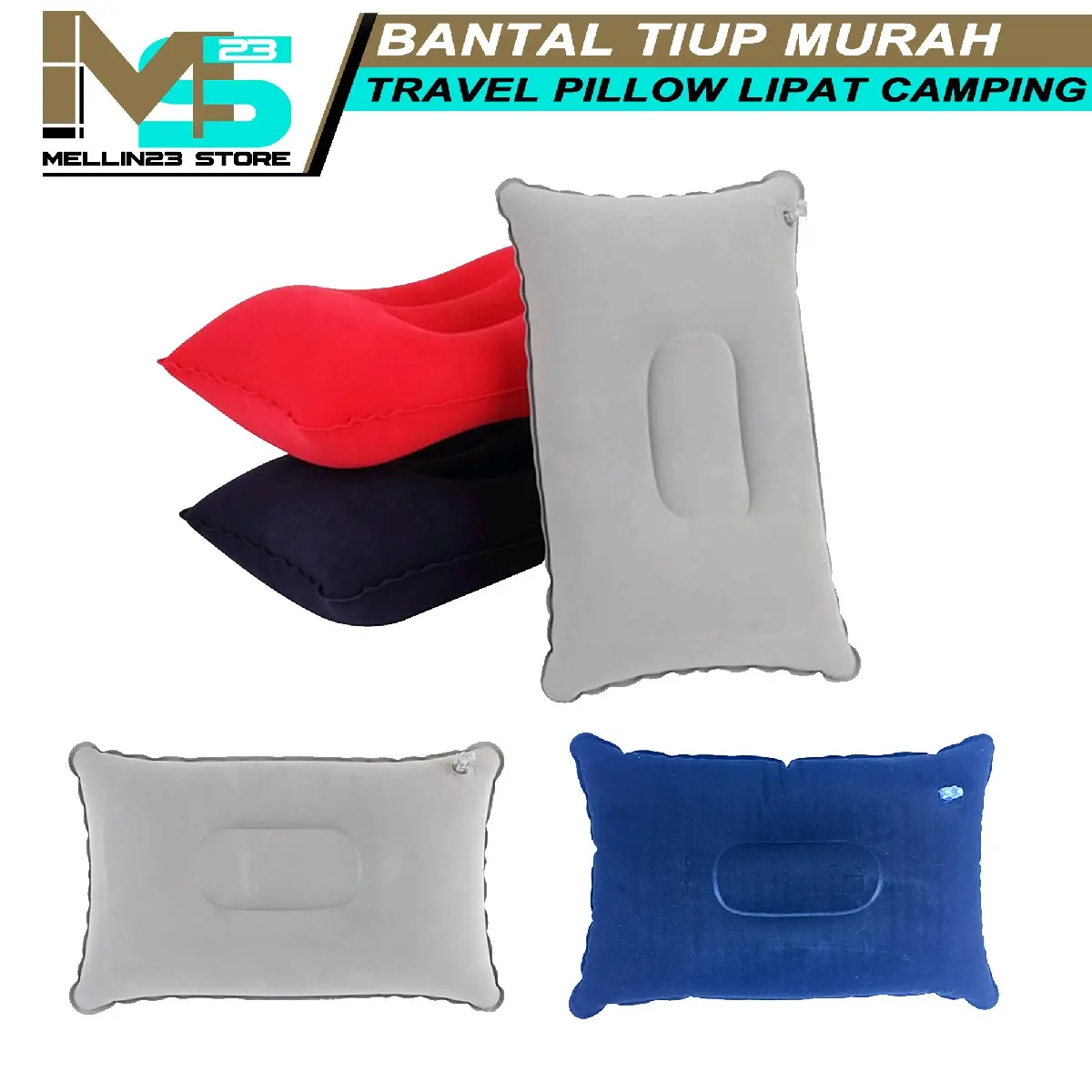 bantal tiup murah travel pillaw outdoor bantal lipat tiup camping bantal angin lipat outdoor camping pillow